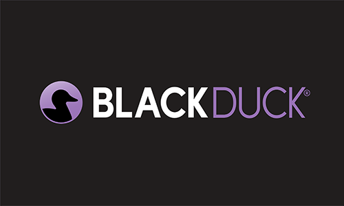 Black Duck Logo On Black Background